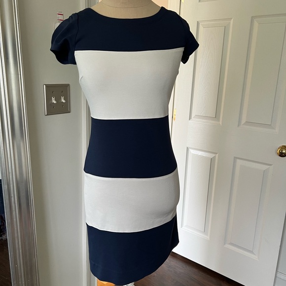 Banana Republic Dresses & Skirts - Banana republic 00P navy and white dress